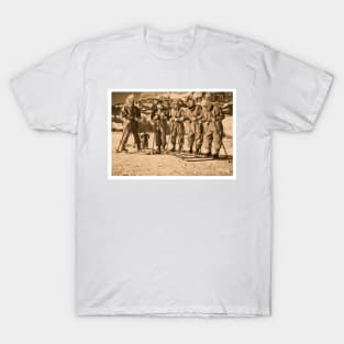 Pack Ride (sepia) T-Shirt